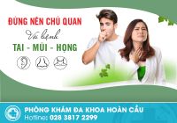 Bệnh lý tai mũi họng và những điều cần biết