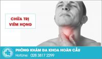 Chữa trị viêm họng hiệu quả tại Đa Khoa Hoàn Cầu