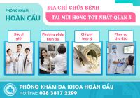 Hoàn Cầu - địa chỉ bệnh viện tai mũi họng tốt tại quận 5 TPHCM