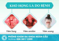 Khô họng là dấu hiệu bình thường hay có liên quan đến bệnh lý nào không?