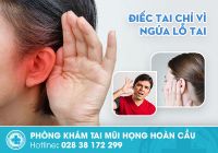 Điếc tai chỉ vì ngứa lỗ tai
